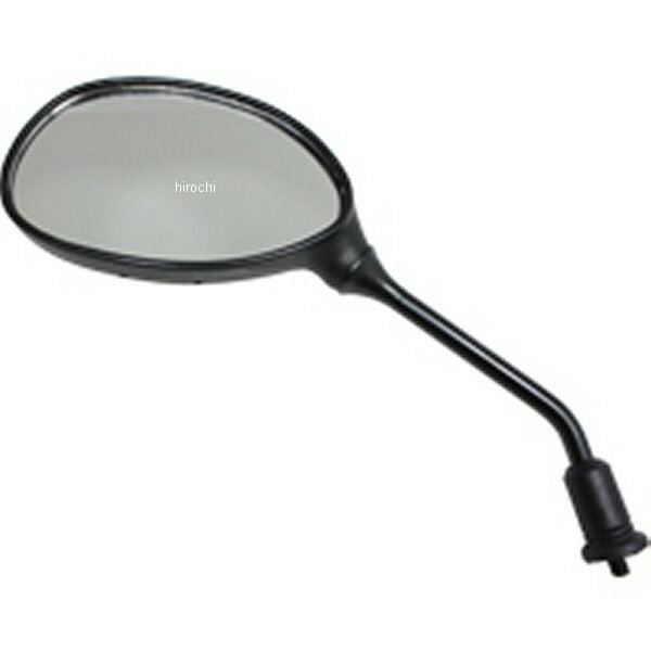 【メーカー在庫あり】 NTB ミラー 楕円型 黒 8mm逆ネジ 左側 MR-103NL HD店