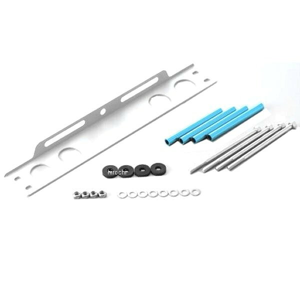 アクティブ ACTIVE 汎用ステーセット ストレートコア用 9インチ13段 シルバー 14050003 HD店