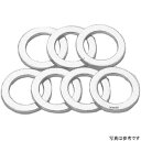 アクティブ ACTIVE クラッシュワッシャー 内径10mm アルミ 50枚入り 20999050 HD店(2)