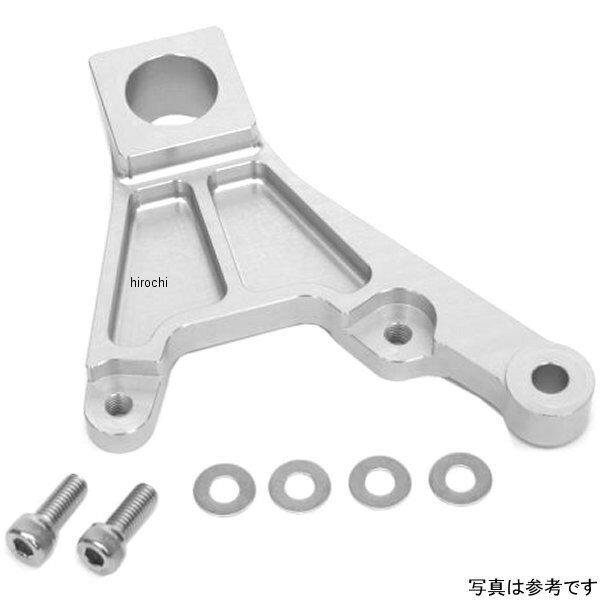 【メーカー在庫あり】 アクティブ ACTIVE フロントキャリパーサポート ブレンボ40mmピッチ&STDローター径 92年-08年 CBR600F シルバー 1471007S HD店