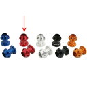 アクティブ ACTIVE アルミファッションフック M10×35mm 赤 2個入り 1992012 HD店