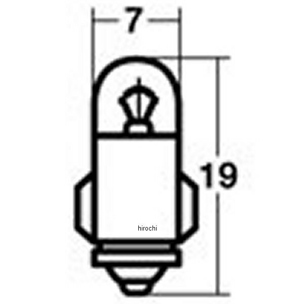 スタンレー STANLEY バルブ T7 24V2W 10個入り A1282 HD店