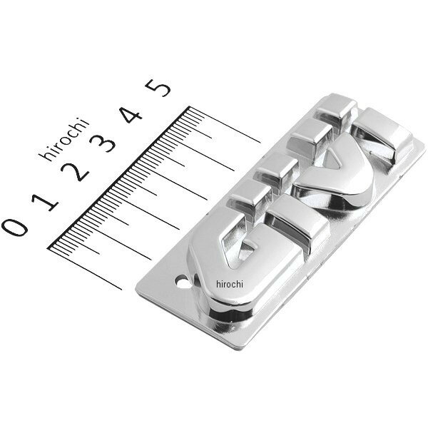 【メーカー在庫あり】 ジビ GIVI モノキーケース用 GIVI メッキエンブレム Z229 95254 HD店