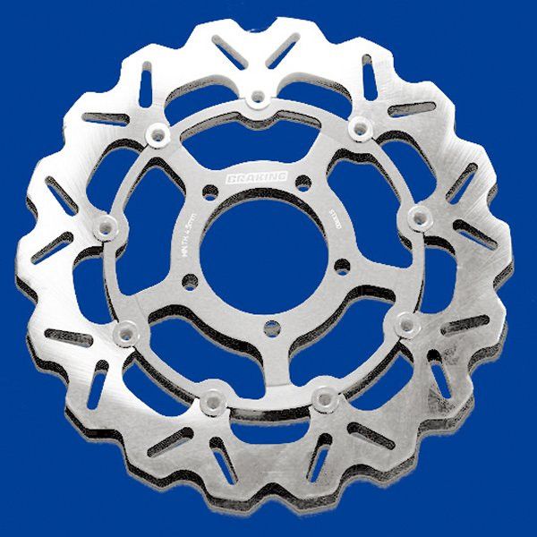 【メーカー在庫あり】 ブレーキング BRAKING ディスクローター(WK090L) ZRX1200 DAエンジン ZZR-1400 ZX-10R 76581 HD店