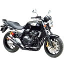 【メーカー在庫あり】 モリワキ ONE-PIECE BLACKフルエキゾースト 08年以降 CB400SF H-V REVO、CB400SB スチール 01810-401E5-00 HD店
