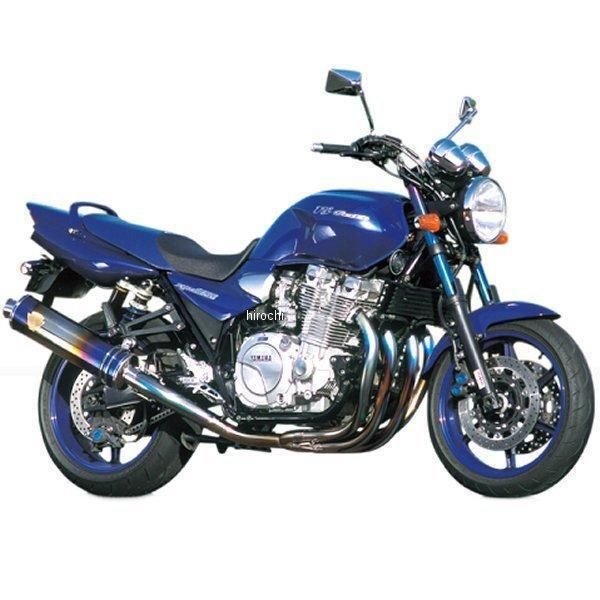 アールズギア フルエキゾースト ワイバン用 リペアサイレンサー 94年-06年 XJR1300 真円ドラッグブルー (デュアル用 左側) WY01-02DB-XL HD店