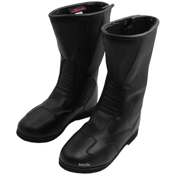 【メーカー在庫あり】 K520 コミネ KOMINE サイドジッパーワイドブーツ 黒 26.0cm 4560163772559 HD店