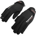 【メーカー在庫あり】 GK-753 コミネ KOMINE ネオプレーングローブ 黒 Mサイズ 4582166561077 HD店