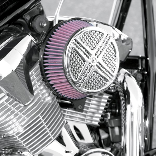 【USA在庫あり】 バロン BARON エアクリーナーキット 98年以降 ドラッグスター XVS650 クローム 1010-0756 HD店