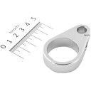 【USA在庫あり】 DRAG クラッチケーブル クランプ 1.25インチ(32mm) クローム DS-223046 HD店