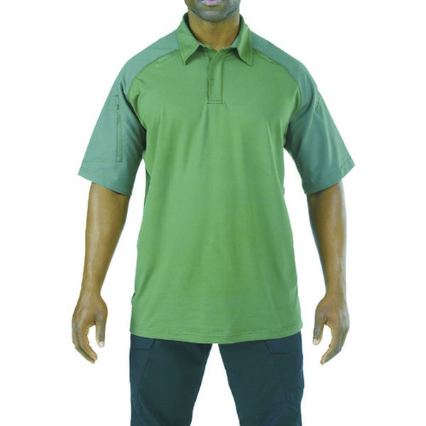 【メーカー在庫あり】 41018190M 5.11社 5.11 半袖 ラピッドパフォーマンスポロ TDUグリーン M 41018-190-M HD店