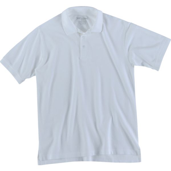 【メーカー在庫あり】 41180010L 5.11社 5.11 SS ユーティリティーポロ ホワイト L 41180-010-L HD店
