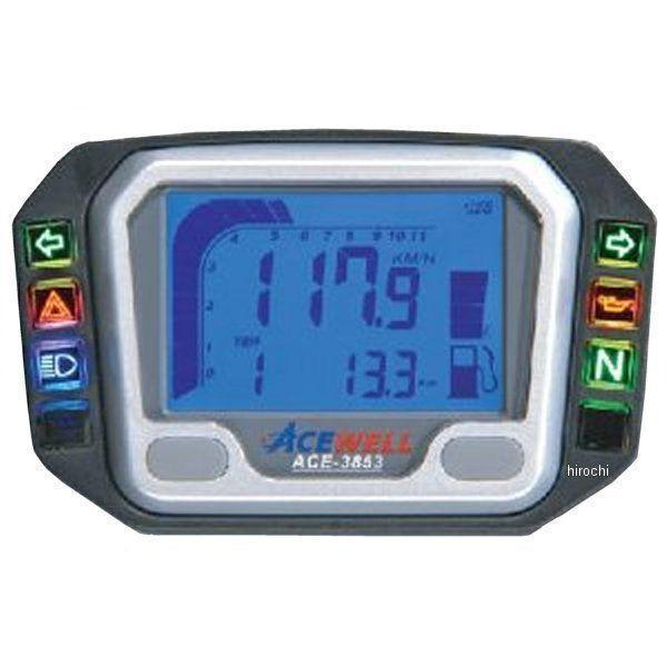 エースウェル ACEWELL 多機能デジタルメーター ガソリン残量 100Ωタイプ ACE-3853L HD店