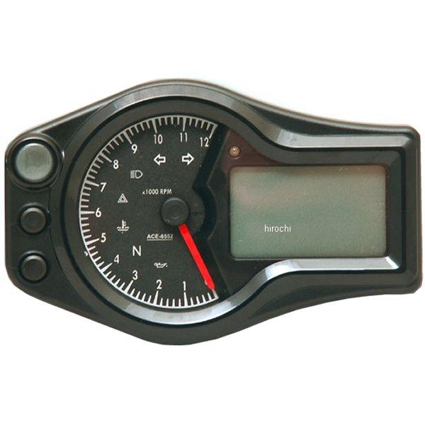 【メーカー在庫あり】 エースウェル ACEWELL 多機能デジタルメーター 12000rpm ACE-6552 HD店