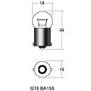 【メーカー在庫あり】 M&H マツシマ 口金シングル球 12V10W ウインカー/ライセンス球 (オレンジ) (1個売り) 1P5108OR HD店