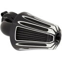 【USA在庫あり】 アレンネス Arlen Ness エアクリーナー モンスターサッカー 08年-16年 FLH ディープカット 黒 1010-2111 HD店