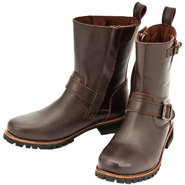 【メーカー在庫あり】 デイトナ HBS-004 ENGブーツ ダークブラウン 24.5cm 17140 HD店