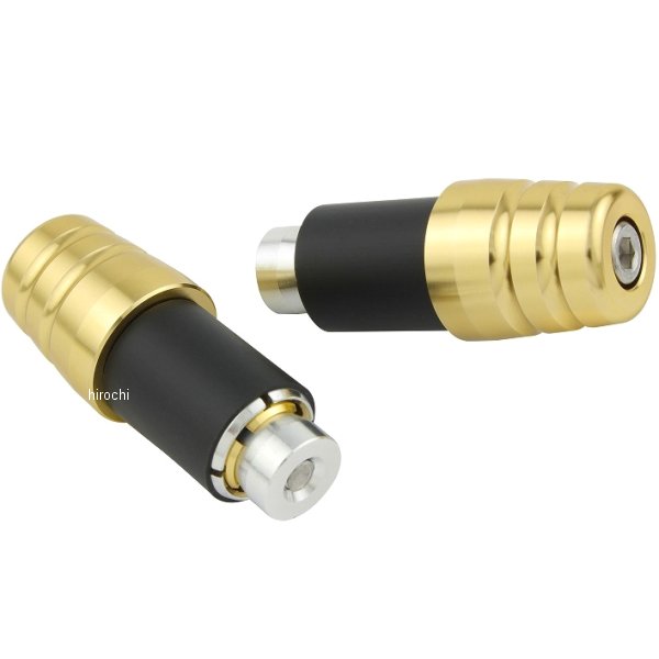 【メーカー在庫あり】 ポッシュ POSH スリムラインバーエンド 22.0mm 汎用 シャンパンゴールド 031082-12-10 HD店