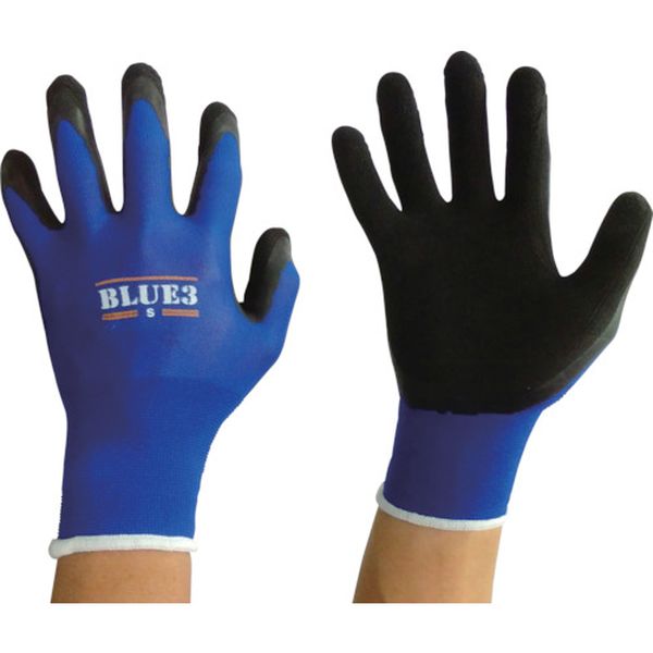 ・ダンボールなどの梱包作業に最適です。・手先を使う作業にも快適に使用できます。・色：ブルー・サイズ：S・厚さ(mm)：0.7・ゲージ数：18・リストカラー：ホワイト・全長(cm)：21.0・手のひら周り(cm)：16.0・中指長さ(cm)：7.20・手袋部：ナイロン・すべり止め部：天然ゴム・生産国 中国・JANコード 4907534932004・質量 26g9320-S楽天 HD店　