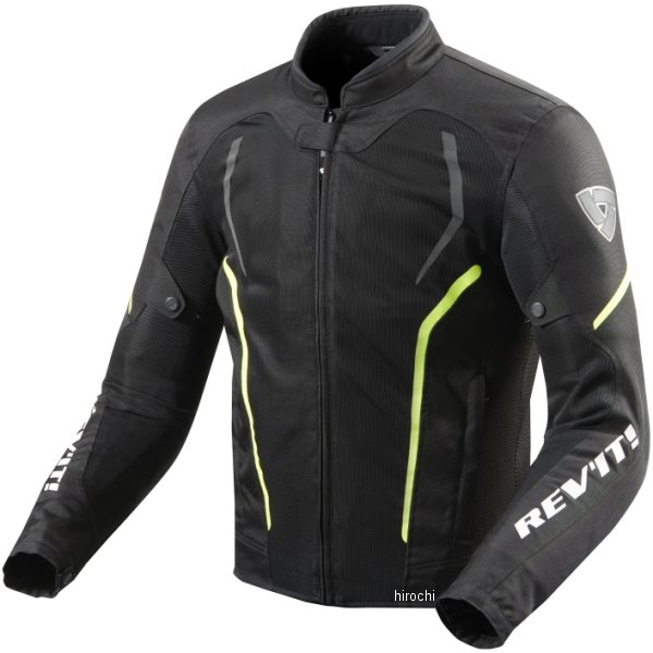 レブイット REVIT テキスタイルジャケット GT-Rエア2 黒/ネオンイエロー Lサイズ FJT242-1450-L HD店