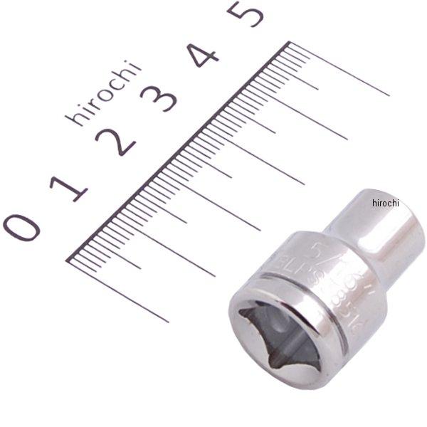 スナップオン Snap-on ブルーポイント 3/8インチ シャロー ソケット 6角 5/16インチ 長さ1インチ BLPS38516 HD店