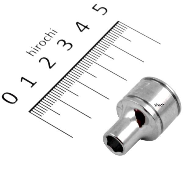 スナップオン Snap-on ブルーポイント 3/8インチ シャロー ソケット 6角 6mm 長さ25.5mm BLPSM386 HD店