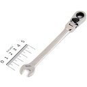 【USA在庫あり】 スナップオン Snap-on ブルーポイント 15°オフセット フレックス ヘッド コンビレンチ 12角 10mm BOERMF10A HD...