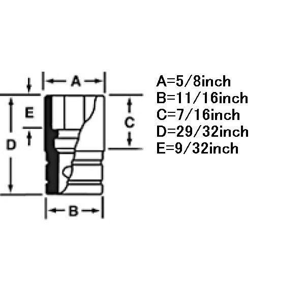 ���ʥåץ��� Snap-on 3/8����� �����å� ������� 6�� ����������� 7/16����� FS141 HDŹ