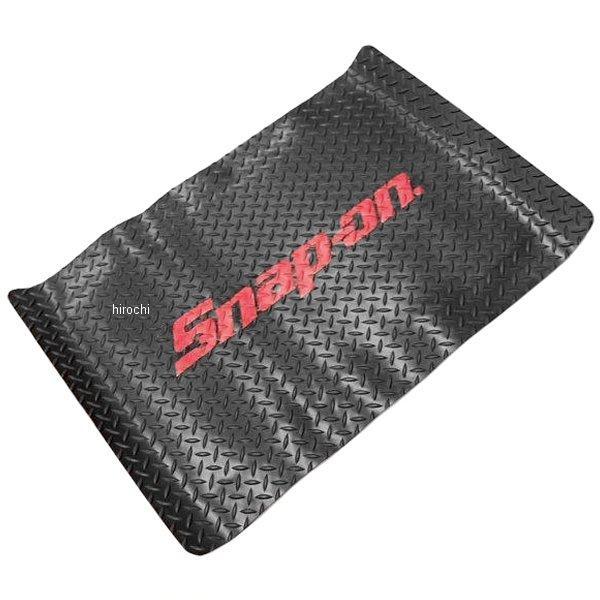 スナップオン Snap-on クッションタイプ フロアマット 36インチ x 72インチ ブラック と レッドロゴ JK..
