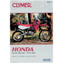 【USA在庫あり】 クライマー Clymer マニュアル 整備書 79年-03年 ホンダ XL/XR 500/600 M339 HD店