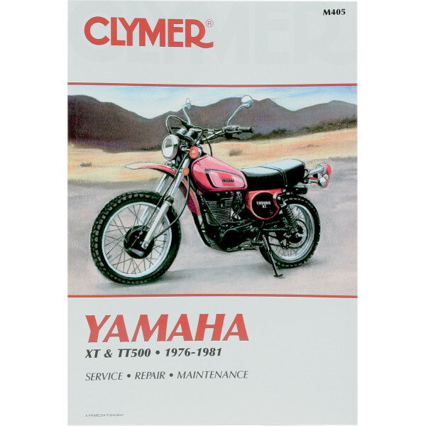 USA߸ˤ 饤ޡ Clymer ޥ˥奢  76ǯ-81ǯ ޥ XT/TT500 M405 HDŹ