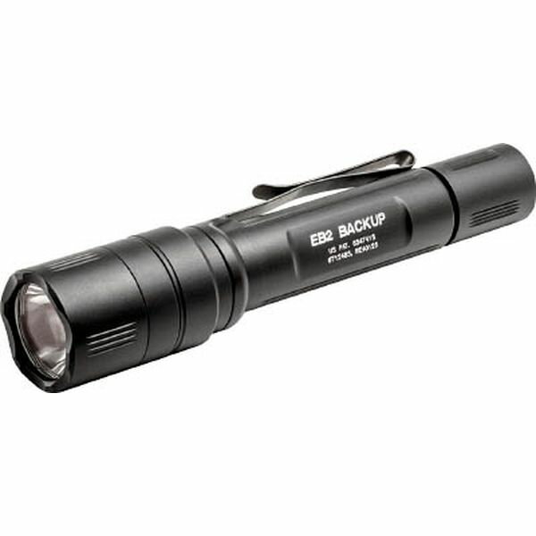 SUREFIRE社 SUREFIRE EB2CA バックアップ 黒 EB2C-A-BK HD