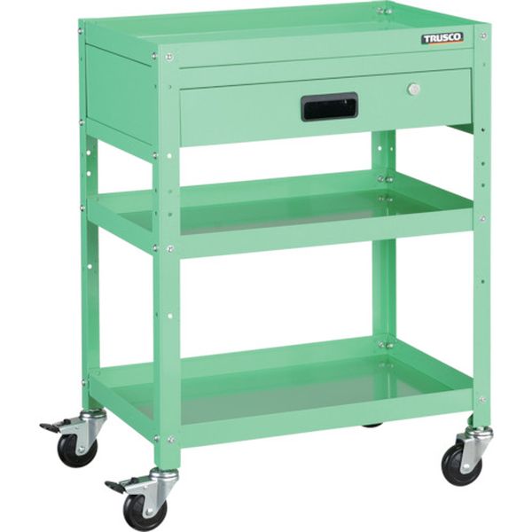 【メーカー在庫あり】 RBW863VYG ツールワゴン ラビットワゴン 600X400 引出1段付 ヤンググリーン RBW-863V YG HD店