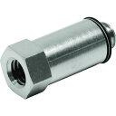 【メーカー在庫あり】 PFM5M5 (株)日本ピスコ ピスコ チューブフィッティング 延長継手ブッシュ おねじM5×0.8 めねじM5×0.8 PFM5-M5 ...