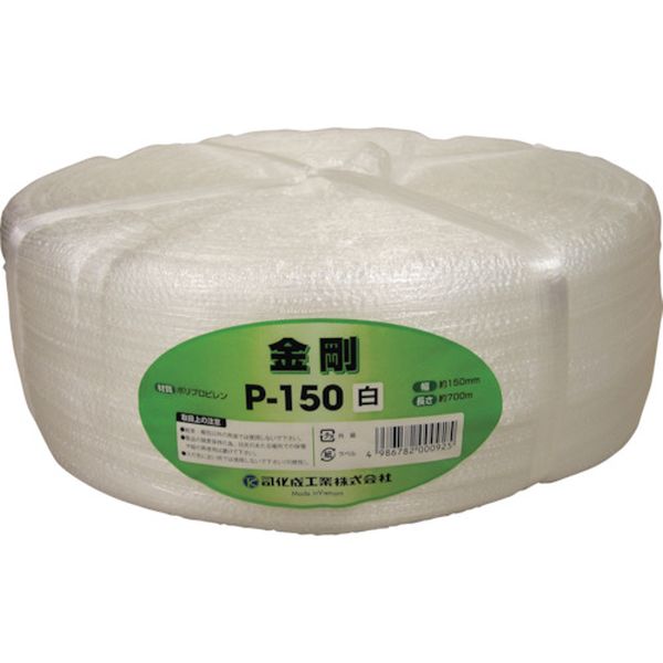 【メーカー在庫あり】 P150 司化成工業(株) ツカサ 手結束用PP縄(ツカサテープ)白 P-150 HD店