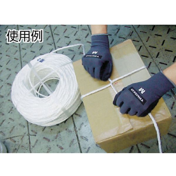 ヒロチー商事 ハーレー 楽天市場店の【メーカー在庫あり】 PP6200 トラスコ中山(株) TRUSCO PPロープ 幅6mmX長さ200m 白 PP-6200 HD店｜アングル3