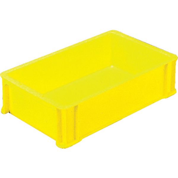 【メーカー在庫あり】 S12 三菱ケミカルインフラテック(株)物流資材部 ヒシ S型コンテナ有効内寸407×242×105mm 黄 S-12 HD店