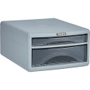 【メーカー在庫あり】 PA4SW2 トラスコ中山(株) TRUSCO プラスチックレターケース A4浅型1段、深型1段 PA4-SW2 HD店