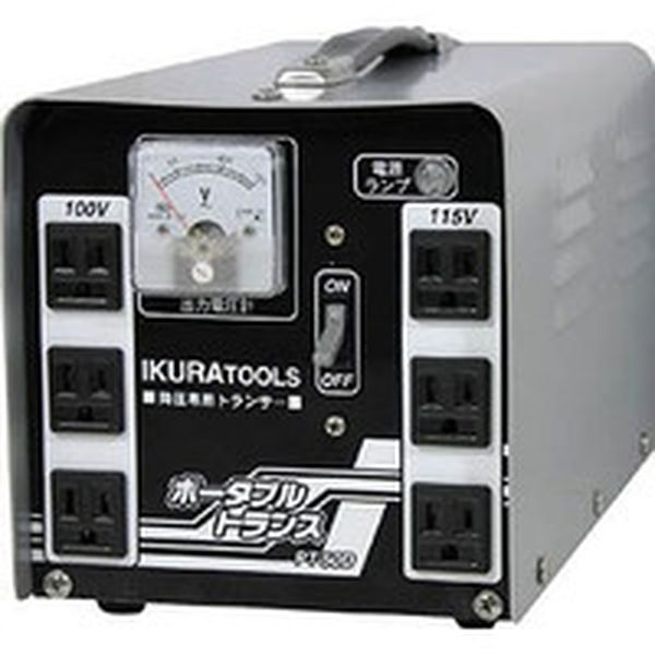 【メーカー在庫あり】 PT50D 育良精機(株) 育良 ポータブルトランス（降圧器） PT-50D HD店