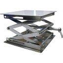 【メーカー在庫あり】 (株)ワーゼフ ワーゼフ ラボジャッキSUS304 300×300 ラチェットタイプ RJ300 HD店