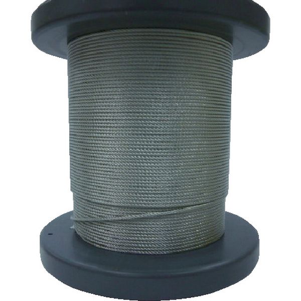 【メーカー在庫あり】 SB12050M 大阪コートロープ(株) O.C.R SUSワイヤロープ1.20mm 7×7 50m巻コート無 SB-120-50M HD...