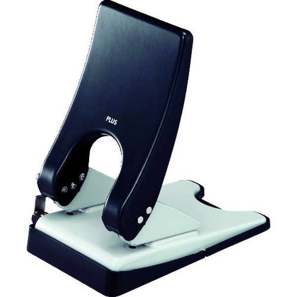 【メーカー在庫あり】 PU852ABK プラス(株) プラス 2穴パンチ フォース1/2 L 黒 30766 PU-852A-BK HD店