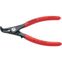 【メーカー在庫あり】 4941A11 KNIPEX社 KNIPEX 軸用スナップリングプライヤー 曲 4941-A11 HD店
