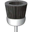 【メーカー在庫あり】 (株)ナカニシ ナカニシ 毛ブラシ ハード 馬毛 3本入 カップ型 φ25×15×軸φ3 50267 HD店