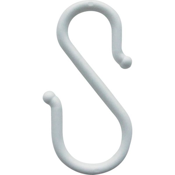 【メーカー在庫あり】 A61 (株)ニッサチェイン ニッサチェイン プラスチックSフック8×115mm白色(2個入り) A-61 HD店