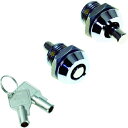 【メーカー在庫あり】 CLCA160 トラスコ中山(株) TRUSCO シリンダー錠 プッシュロックミニ Φ15—20 板厚1〜6mm CL-CA1...