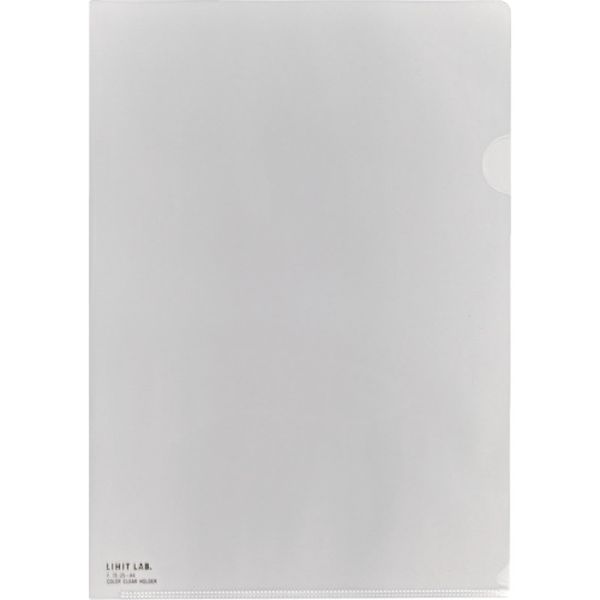 【メーカー在庫あり】 F7825 (株)LIHIT リヒト A4クリヤーホルダー クリスタル F78-25 HD店