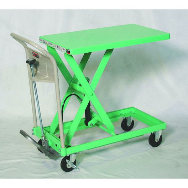 【メーカー在庫あり】 HLFAS150G トラスコ中山(株) TRUSCO ハンドリフター 150kg 400X720 グリーン HLF..