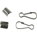 【メーカー在庫あり】 JN02 (株)ユタカメイク ユタカメイク 金具 紐用ナスカンセット 中丸紐用B4mm×A21m JN-02 HD店