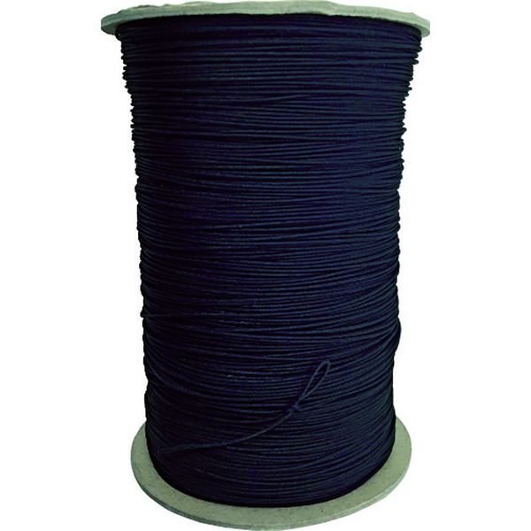 【メーカー在庫あり】 PAST83 (株)ユタカメイク ユタカメイク ナイロン極細紐 ボビン巻 黒 0.8mm×300m PAST-83 HD店